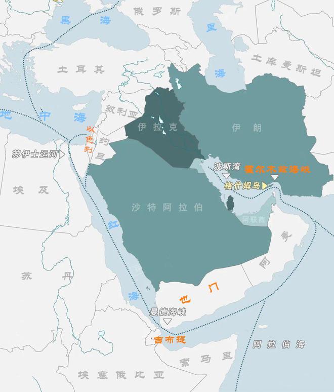 霍尔木兹海峡：波斯湾石油海运的唯一出口扼住的是谁的喉咙？(图3)